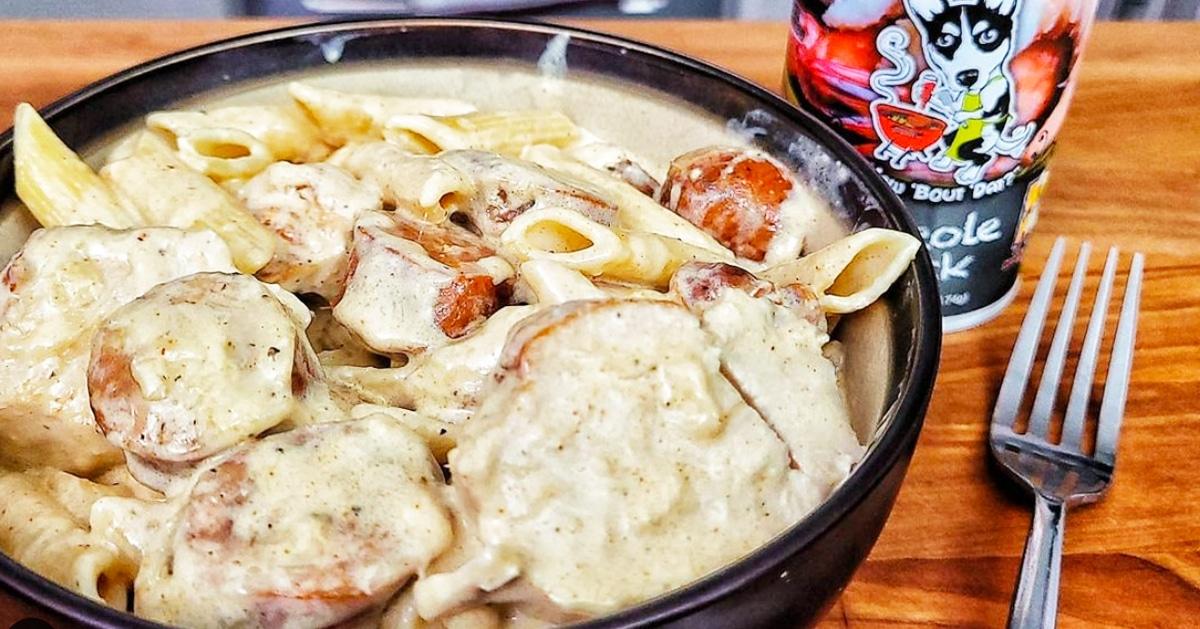 Crockpot Cajun Chicken Alfredo Recipe