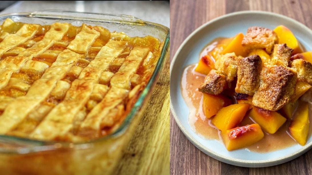 How to Make a Peach Cobbler