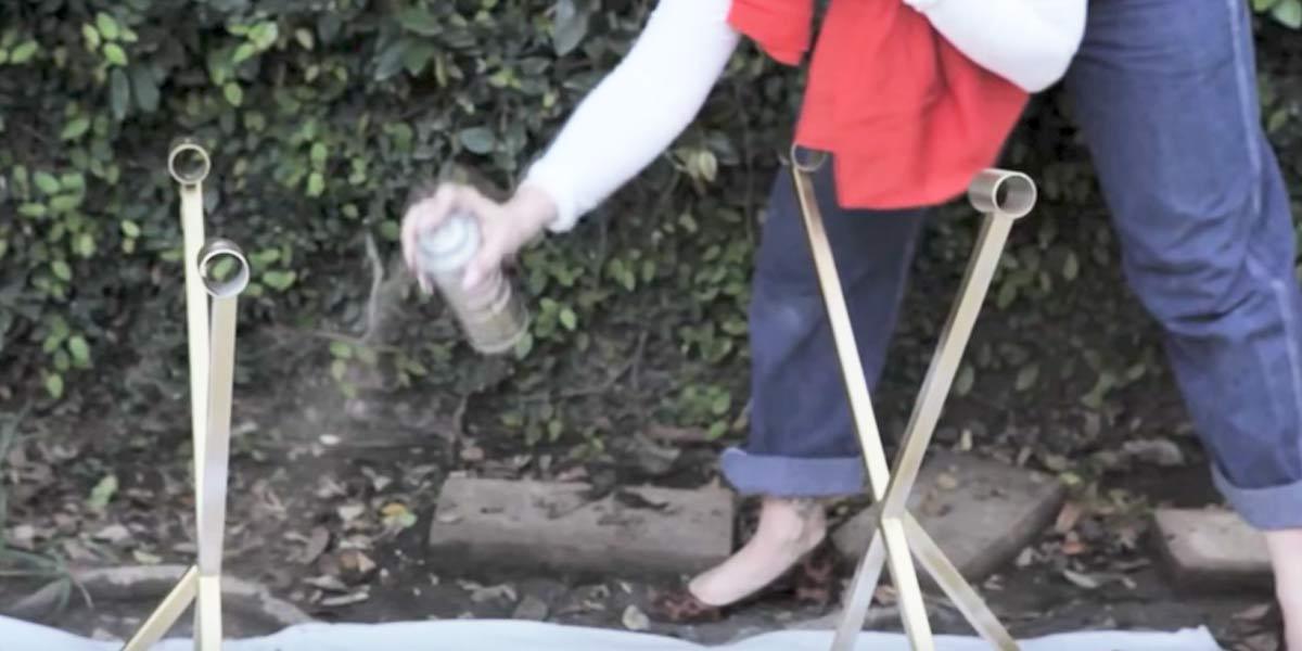 She Spray Paints Thrift Store Items And Makes An Unbelievable But Practical Item You Need…