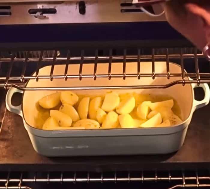 Baked Greek Lemon Potatoes Recipe Instructions