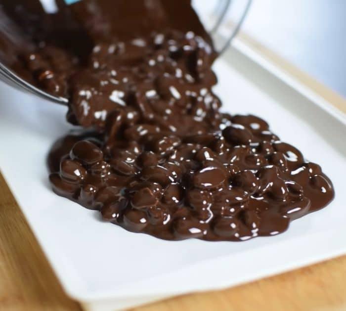 5-Ingredient Chocolate Bark Recipe Instructions