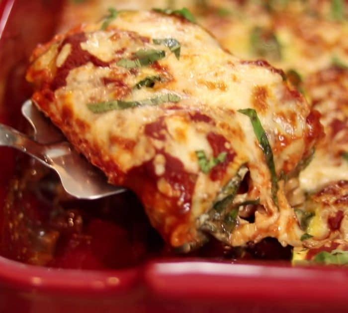 Easy To Make Low Carb Stuffed Zucchini Rolls