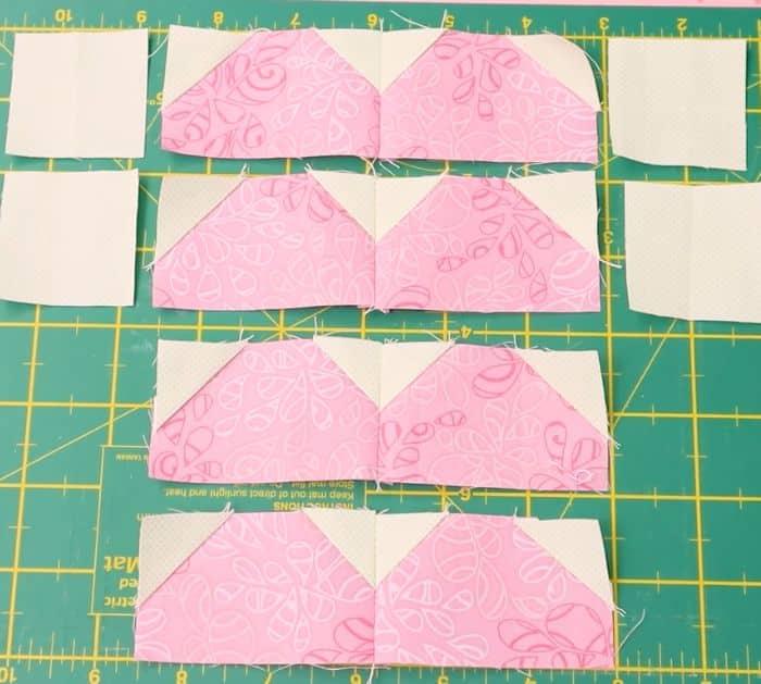 Quilt As You Go Retro Flower Block Tutorial
