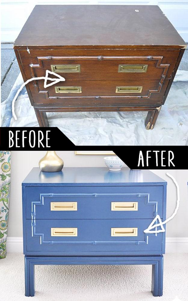 Faux Bamboo Chest Makeover, a furniture makeover idea worth trying this season and great for your home