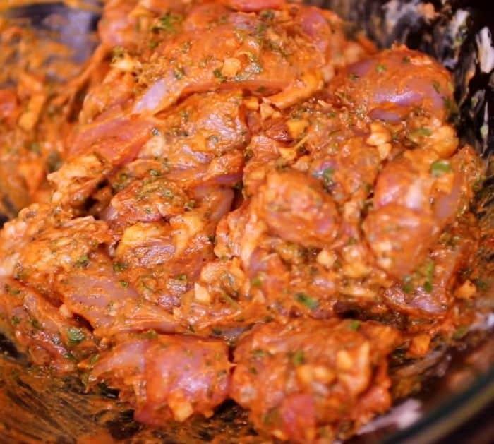 Easy Chicken Thighs Skewers Ingredients