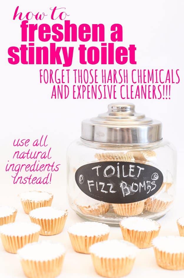 Toilet Fizzbombs Homemade Recipe, budget friendly and easy to mix in minutes and a solid pick for later
