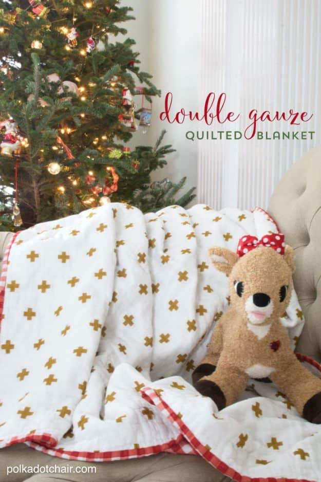 Double Gauze Quilted Blanket, tidy enough in mess to skip the drop cloth and a glow that brightens the whole space