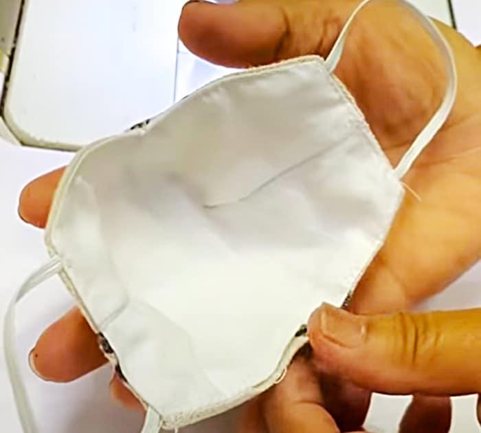 How To Make A Lined Mask With Free Pattern and YouTube Video Tutorial and Pinterest Pin - DIY Homemade Cloth Mask - How to Make A Face Mask For A Child