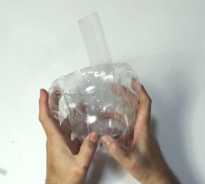 Transform Plastic Bottles into Flower Baskets Project