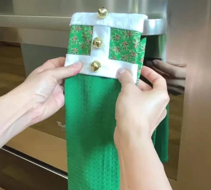 Easy Hanging Towel Holder Sewing Tutorial