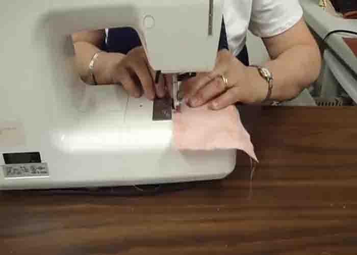 Sewing the pinwheel blocks