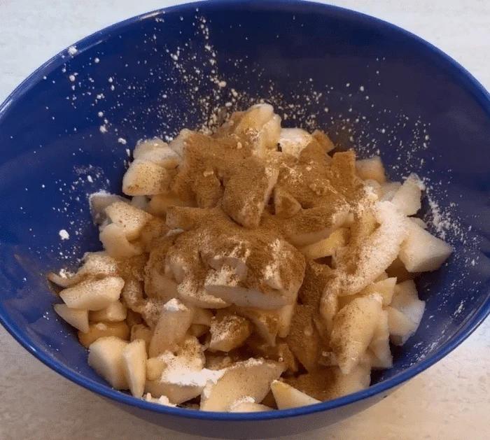 Ingredients for Pear Cobbler