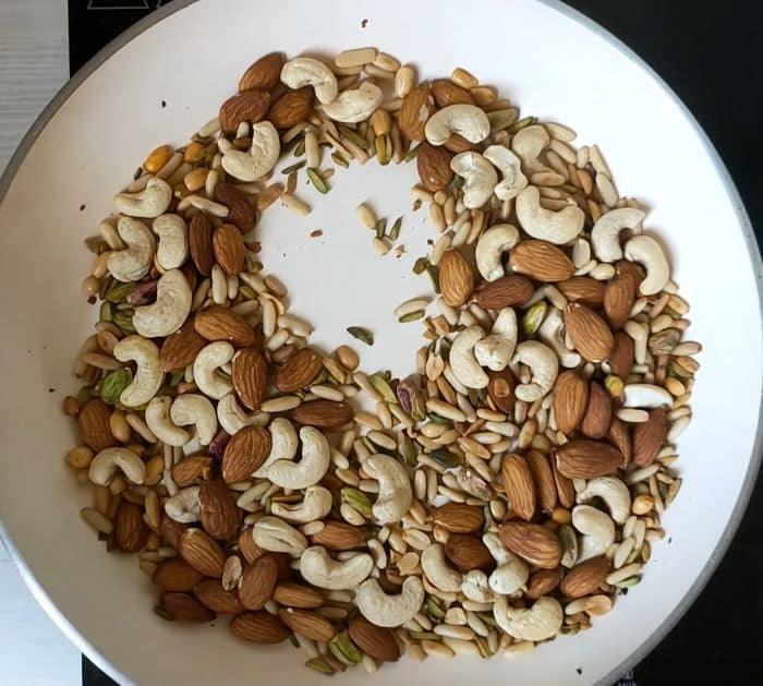 Easy Energy Nut Bar Ingredients