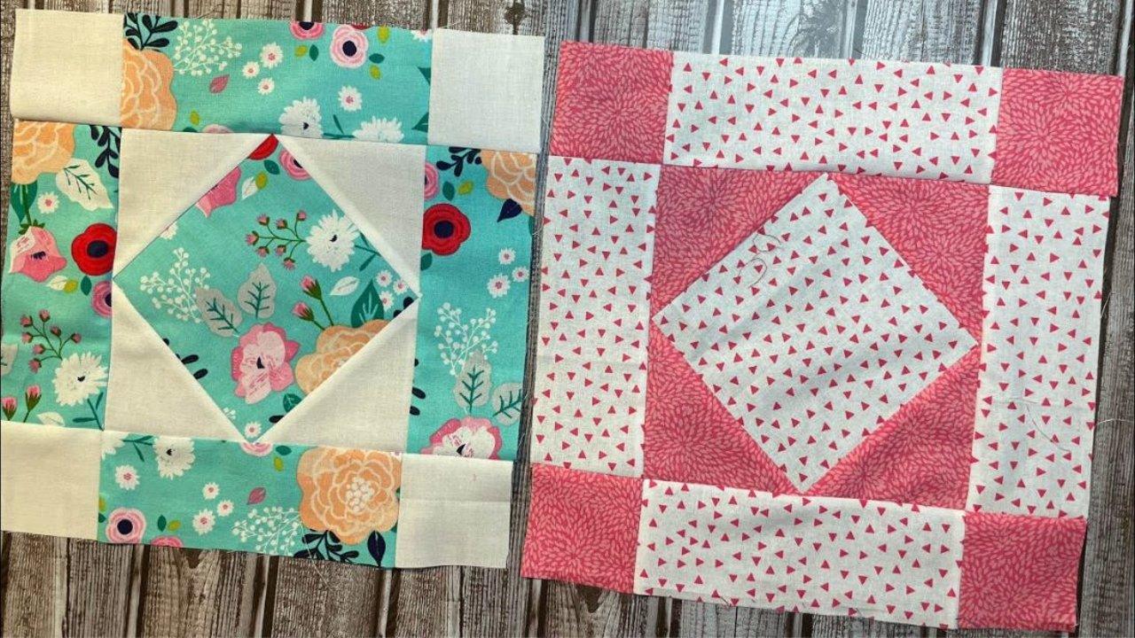 Easy Aunt Quilt Block Tutorial