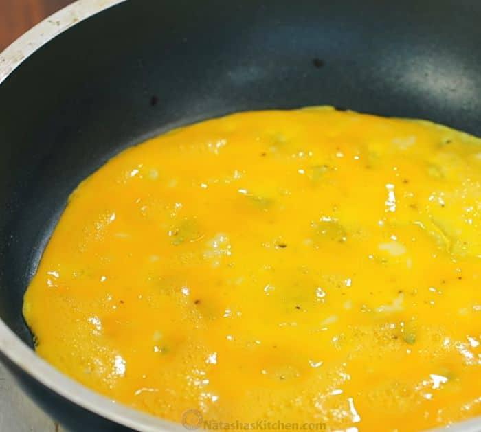 One-Pan Cheesy Breakfast Quesadilla Recipe