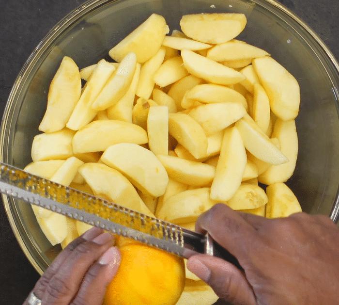 Ingredients for Apple Crisp