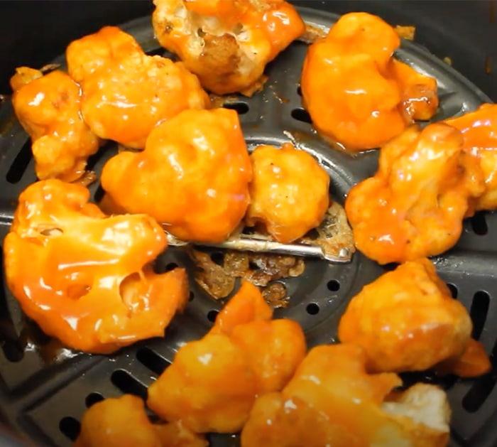 Air-Fryer Buffalo Cauliflower | Air Fryer Recipes