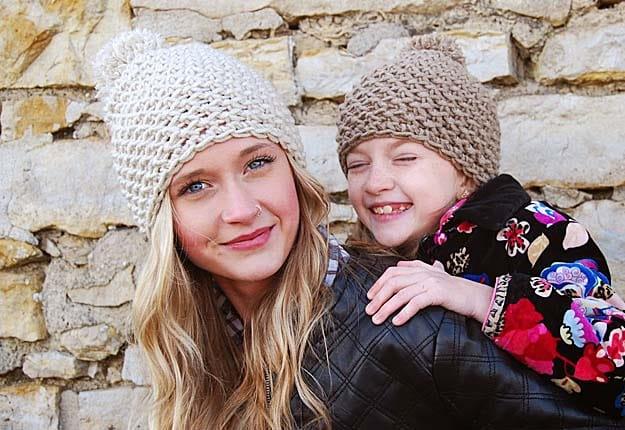 Easy DIY Project Ideas for Kids Clothes - Quick Crocheting Tutorials for Beanies - DIY Projects & Crafts by Sueeye #diy #quickcrafts #crafts #easycraftss