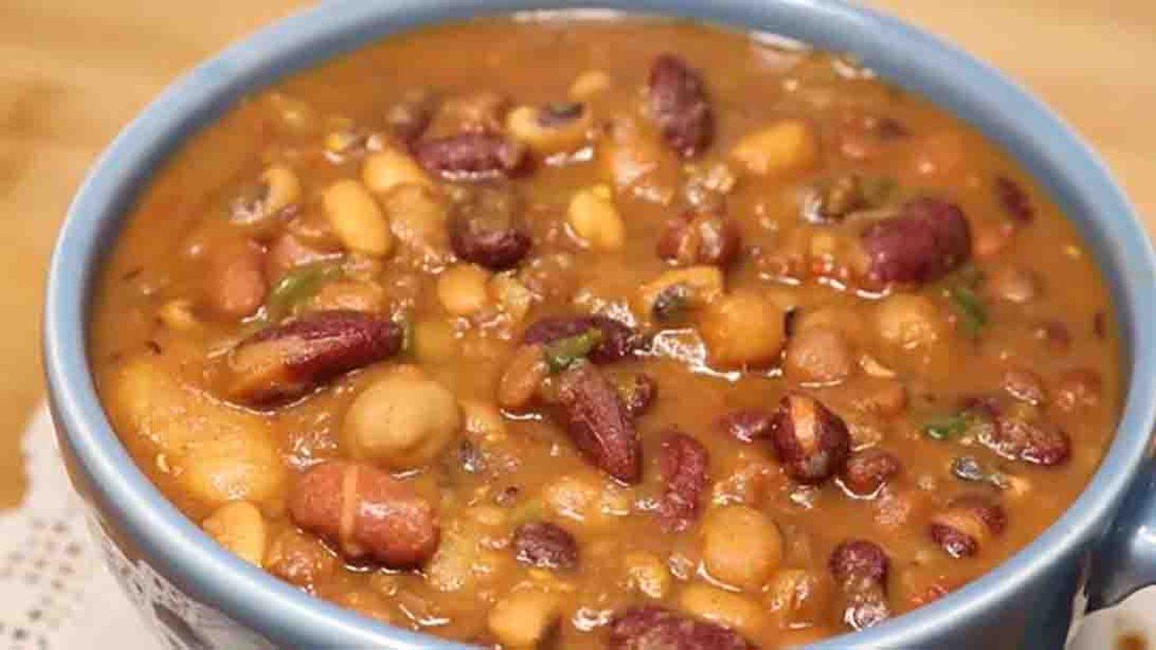 Hearty Mixed Bean Stew Recipe