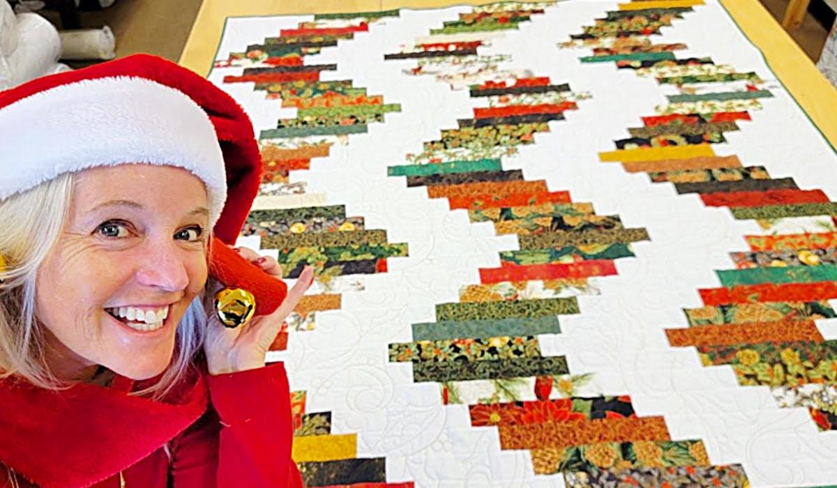 Christmas In July Candy Cane Quilt