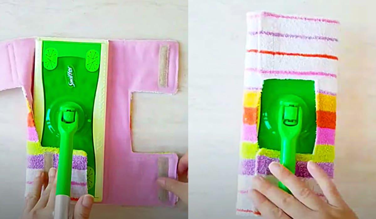 DIY Reusable Wet And Dry Swiffer Pads With Free Pattern