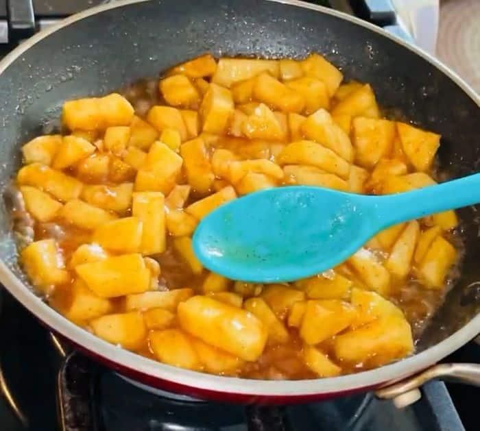 Tortilla Apple Cinnamon Ingredients