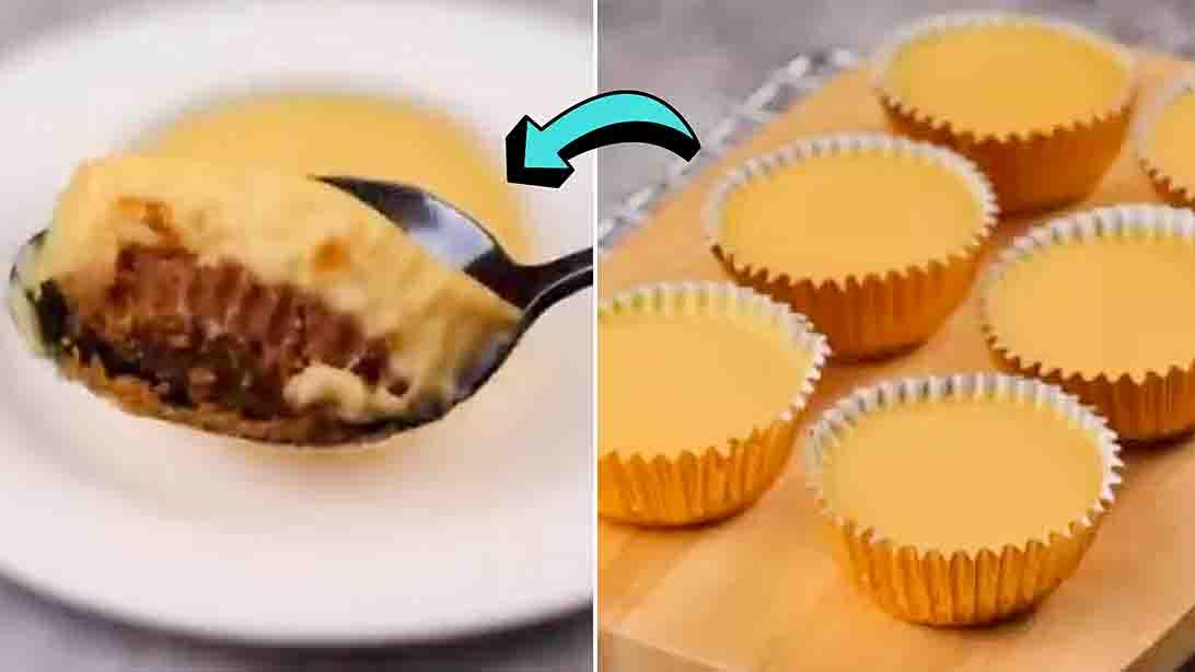 No-Bake Graham Flan Cupcake Recipe