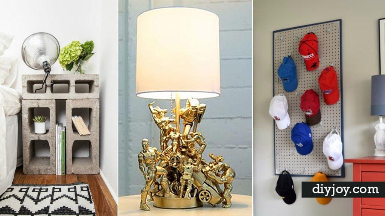41 Creative DIY Room Decor Ideas for Boys