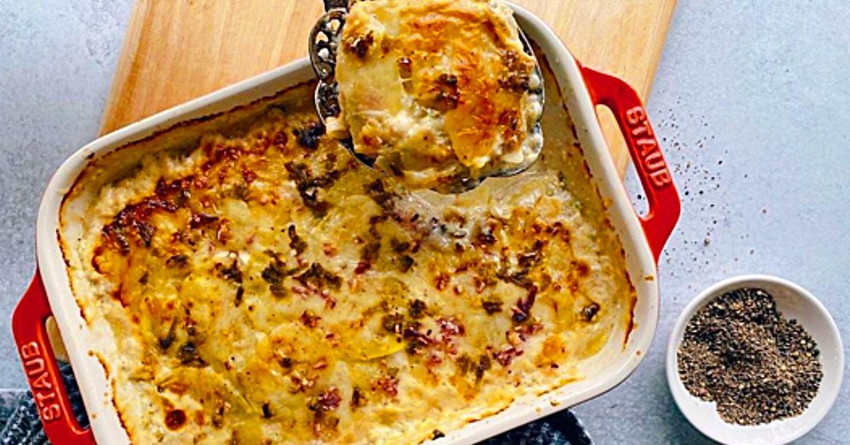 Cheesy Scalloped Potatoes Recipe