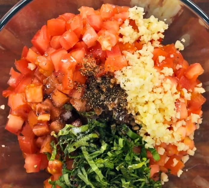 Authentic Italian Tomato Bruschetta Recipe