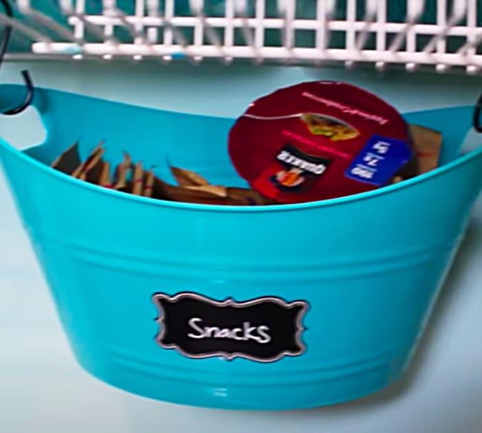 Dollar Tree Laundry Room Makeover - Dollar Tree Storage - Easy Organizing Ideas