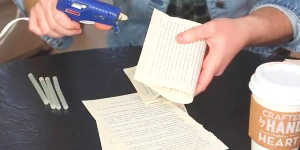 She Folds Some Pages Out Of A Book And Creates Something Fascinating (Watch!)