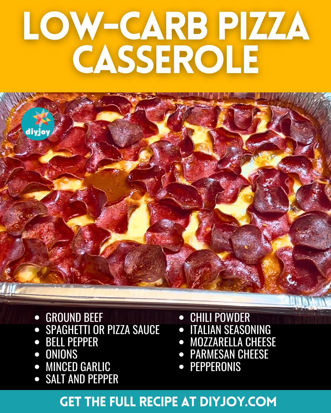 Easy Low-Carb Pizza Casserole Recipe