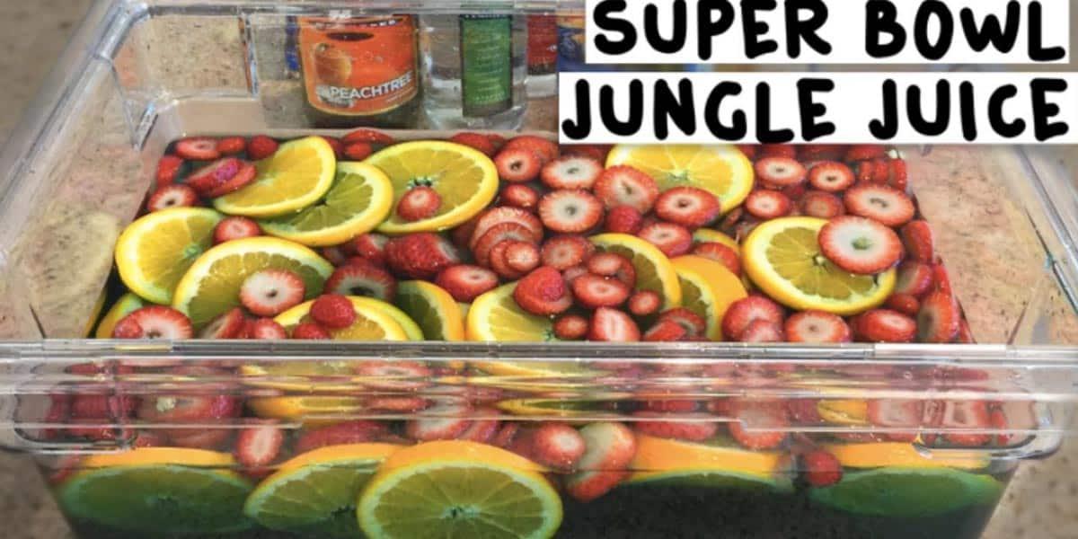 They Make A Special Drink For Their Super Bowl Party That Packs A Punch!