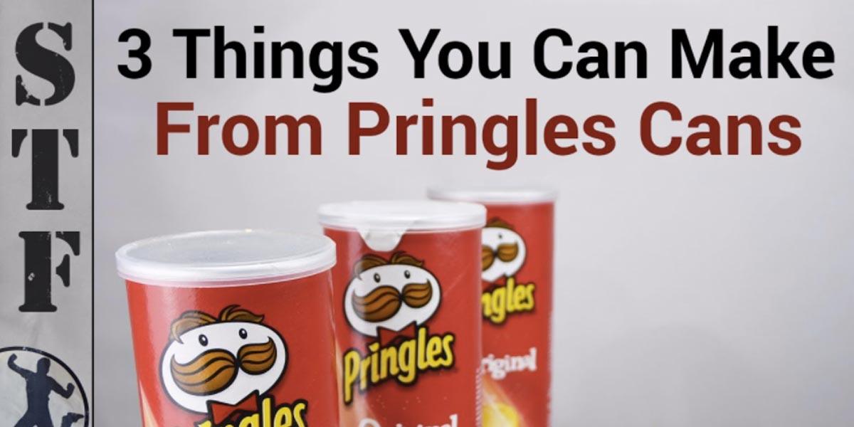 Watch The Super Cool Things He Makes With These Pringles Cans!