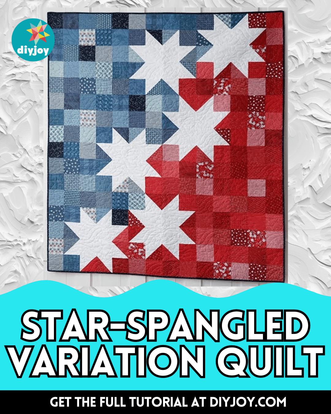 How To Make A Star-Spangled Variation Quilt