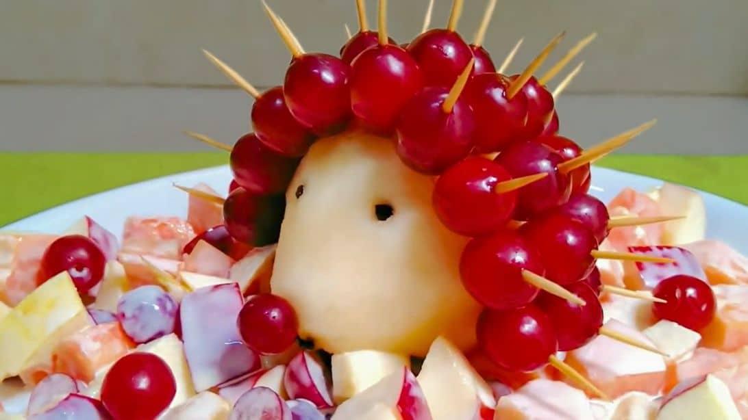 Hedgehog Fruit Salad Recipe