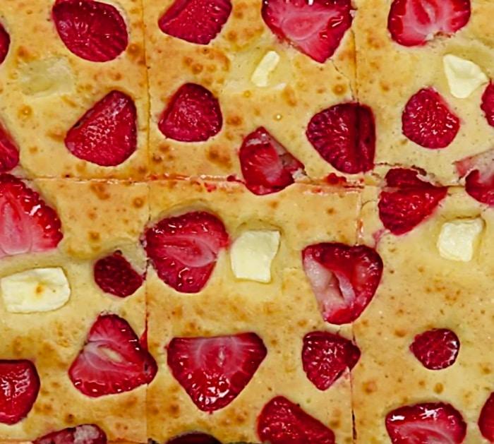 Make a large pancake in a sheet pan to feed many