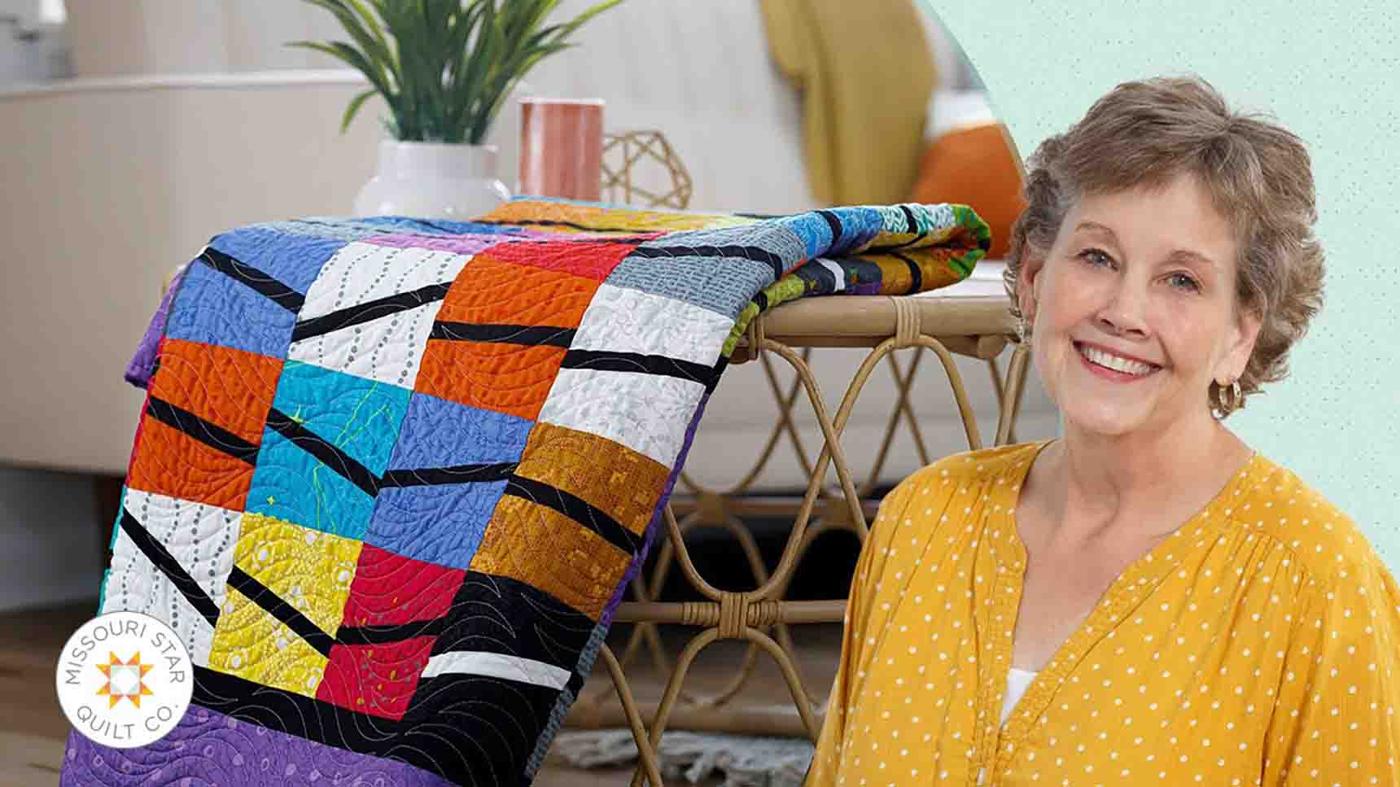 Easy Pixie Sticks Quilt with Jenny Doan
