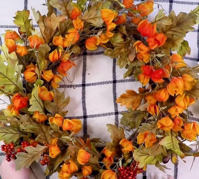 DIY Fall Wreath Home Decor Project