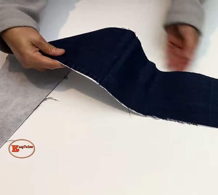 Easy DIY Upcycled Denim Tote Bag Sewing Tutorial