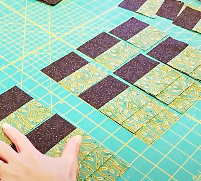 Churn And Dash Quilting Block Pattern - Donna Jordan Free Pattern Download - Rustic Farmhouse Quilt