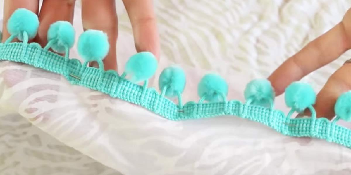 She Adds Turquoise Pom Poms And What She Does Next Is Something You Need This Summer!