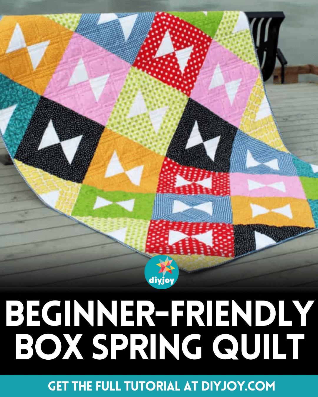 Beginner-Friendly Box Spring Quilt Tutorial