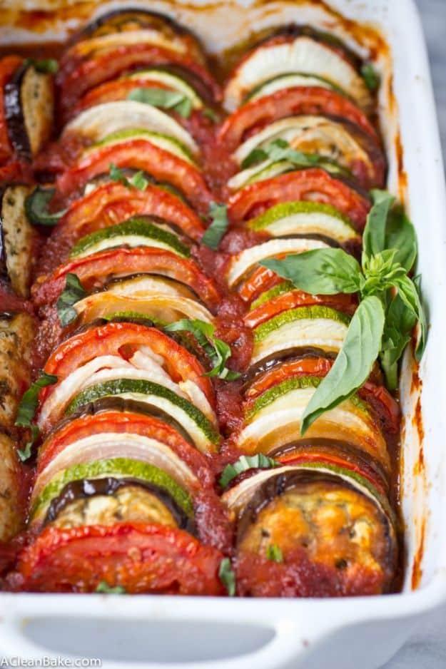 Easy Ratatouille, a lighter weeknight dinner, and a result that looks far fancier than it actually was