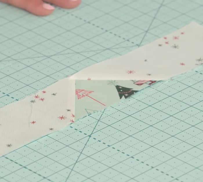 How to Make a Christmas Tree Quilt Block