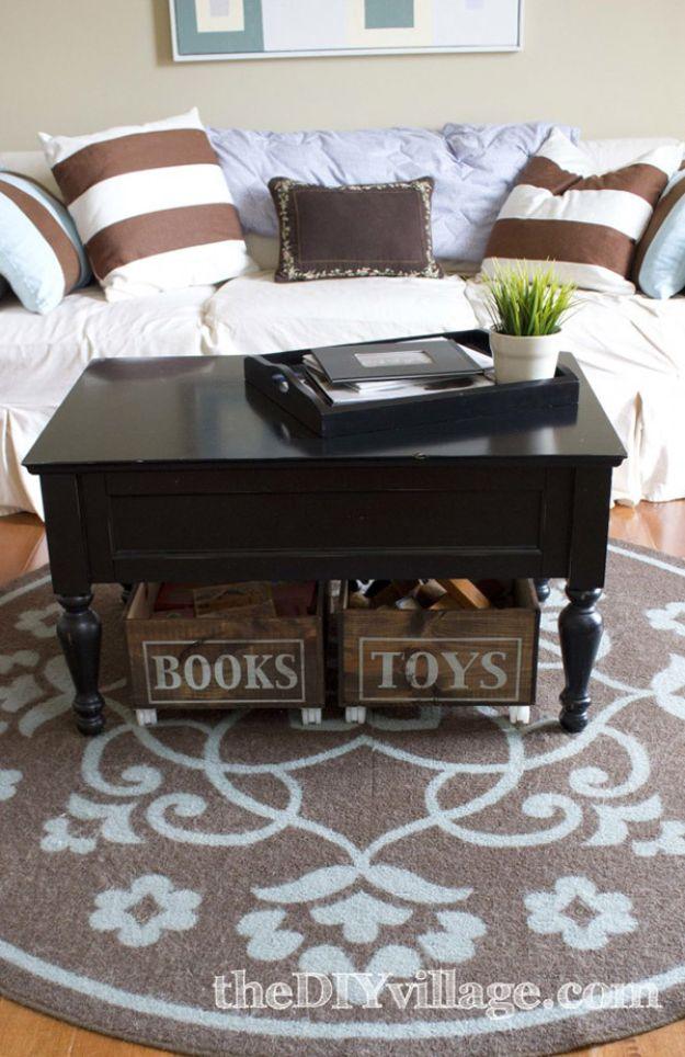 Rolling Storage from Up-cycled Wine Crates, easy to fit into a free afternoon and an idea worth saving for later