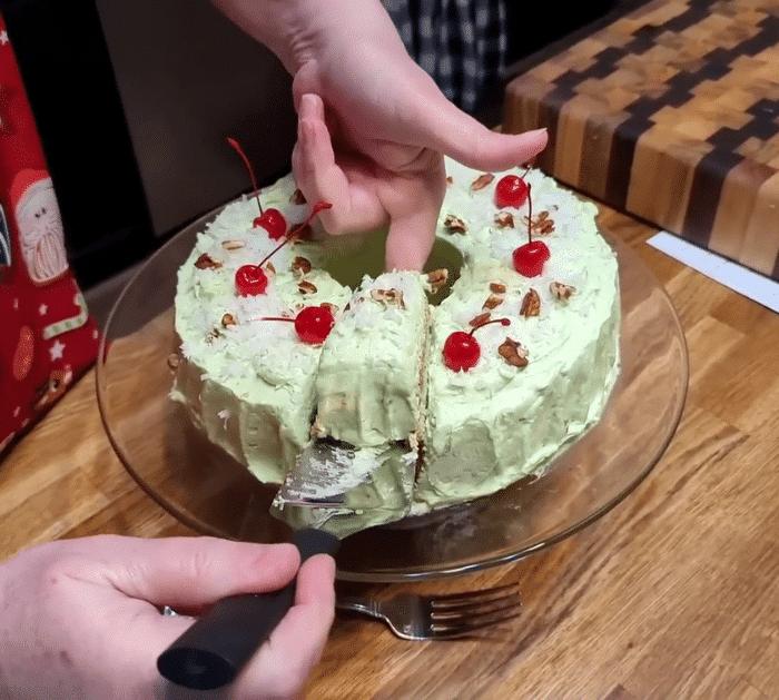 How to Make 70's Watergate Pistachio Cake