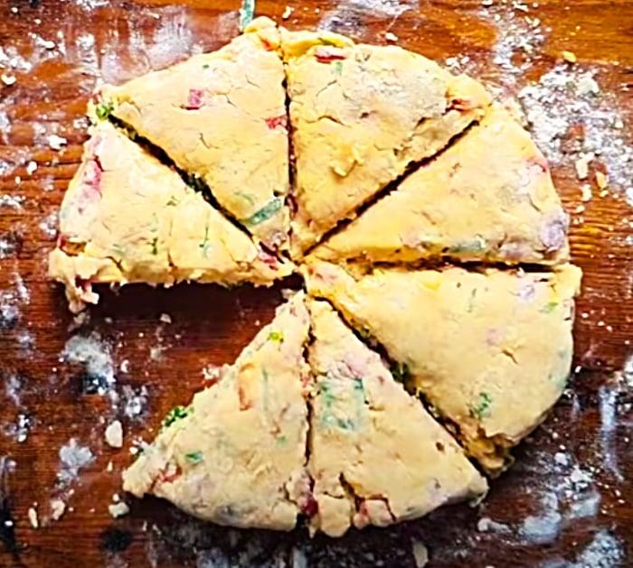 Home Cooked Biscuits - Biscuit Recipe - Bacon Cheese Biscuit Recipe