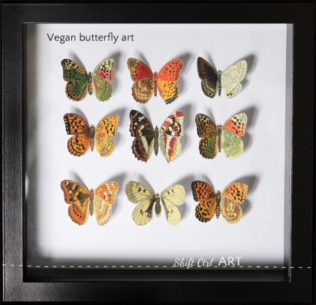 Vegan Butterfly Art, simple enough for a first try at the craft and proof a small change makes a real difference